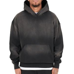 Prix pas cher prix de gros Top qualité dernière personnalisée blanc Streetwear acide lavage à capuche sweat à capuche lourd pour hommes 2026 - Product Image 1