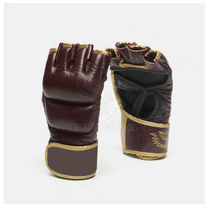 Guantes de boxeo y MMA de cuero de vaca de 8oz y 12oz de alta calidad para hombres 2023, guantes de agarre al por mayor para adultos - Product Image 2