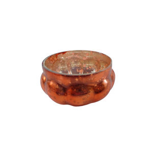 Festival décoration verre thé lumière votive violet couleur bougie pot pour salon et décoration de table à la main - Product Image 2