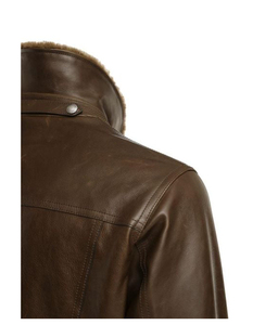 ¡Novedad de 2022! Chaqueta de cuero de talla grande con diseño de moda de alta calidad para hombre, chaqueta de invierno para motocicleta para hombre, estilo callejero - Product Image 5