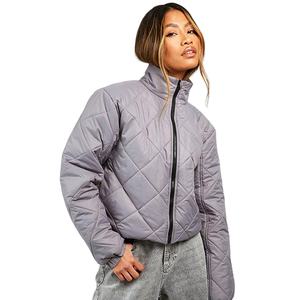 เสื้อแจ็คเก็ตผู้หญิงคุณภาพสูงแบบซิปเต็มตัว รุ่นยาวพิเศษ ไซส์ใหญ่ หนา ทนทาน ดีไซน์สตรีทแวร์ ปี 2026 - Product Image 1