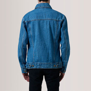 High Street Denim Veste Pour Hommes Vintage Casual Wear En Plein Air Sergé Coton Sur Mesure Classique Denim Veste Pour Hommes - Product Image 6