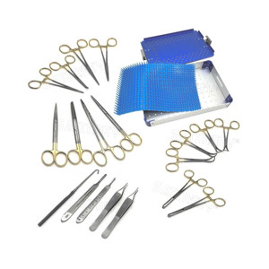 Hernia Set 30 piezas Cirugía general Instrumentos médicos Instrumentos quirúrgicos fabricados con AISI 420 - Product Image 5