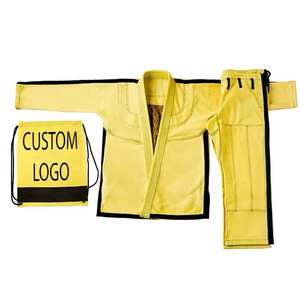 Uniforme de karaté respirant léger de haute qualité pour adultes Service OEM prix usine vêtements d'arts martiaux - Product Image 4