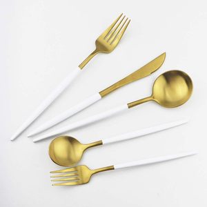 Juego de cubiertos económicos, cubiertos pulidos con espejo, utensilios duraderos para el hogar y la cocina, utensilios para comer, vajilla, juegos de cubiertos Premium - Product Image 4