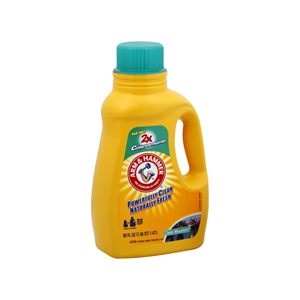 Detergente Líquido Plus Oxi Power, Quitamanchas de Alta Resistencia Arm & Hammer, Seguro para Todo Tipo de Telas - Product Image 1