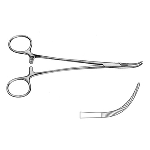 Pinzas Quirúrgicas Manuales para Arterias, Curvas, Rectas, Dentadas, de Acero Inoxidable de Alta Calidad, Certificación CE Clase II, Juego de Instrumentos de 1 Año - Product Image 2