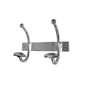 Wall Mount Hooks And <b>Rails</b> Hardware Items Bathroom Door Mounted <b>Clothes</b> Towel Hanging <b>Metal</b> Hook Decorative <b>Rails</b> With 2 Holder - Product Image 1