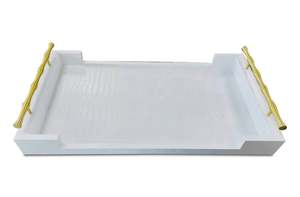 Fête de mariage Hôtels Restaurants et Accueil Cuisine Restauration rapide Plateau de serveur Forme arrondie Vadrouille Plateau de service Hôtels servant - Product Image 4