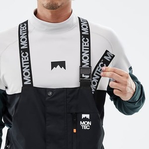 Montecc de esquí, pantalones con pechera, monos de esquí para hombre, babero de esquí impermeable aislado para hombre, Baberos de snowboard a prueba de viento - Product Image 2