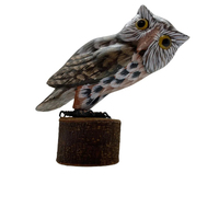 Statue métallique extérieure décoration de jardin sculpture d'oiseau en bronze coulé design tendance à la mode nouvelle vente chaude personnalisée