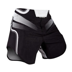 Venta al por mayor de pantalones cortos personalizados para entrenamiento de boxeo Fitness Boxing MMA para hombre Kickboxing - Product Image 1