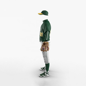 ชุดเบสบอลหลากสีสำหรับผู้ใหญ่เครื่องแบบกีฬาเบสบอลพิมพ์ลายและว่างเปล่า - Product Image 4