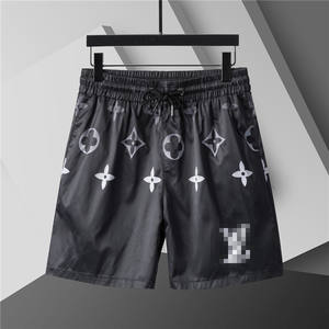 Embroidery Denim <b>Washed</b> Shorts Custom <b>Men</b> Street Wear Denim Baggy Shorts - Product Image 4