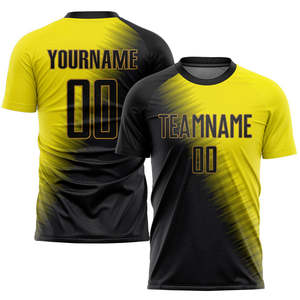 เสื้อฟุตบอลแขนสั้นพรีเมียม ยูนิเซ็กซ์ น้ำหนักเบา แห้งเร็ว ระบายอากาศได้ดี ผลิตจากโพลีเอสเตอร์ 100%  โลโก้แบบซับลิเมชั่น สำหรับผู้ใหญ่ สั่งทำได้ - Product Image 3