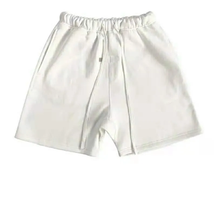 Logo personnalisé OEM short de plage en coton spandex mi-en maille tricotée respirante pour hommes, décontracté, gym, course à pied, natation, grande taille - Product Image 6