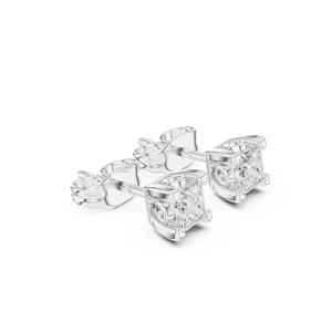 Pendientes de Zirconia cúbica de estilo europeo y americano de gama alta Pendientes de aro de 14K de moda popular de Plata de Ley 925 para mujer - Product Image 3