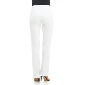 Pantalón con estampado informal de cintura media de verano para mujer, transpirable, antibolitas y antiarrugas, recto, estirable y holgado - Product Image 5
