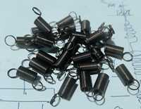 Assortiment de ressorts de compression métalliques en acier inoxydable pour portes vitrées sans cadre, outils de menuiserie électrique noirs, outils de quincaillerie, en pouces (AMP)