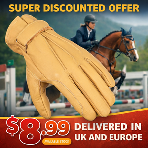ถุงมือขี่ม้าหนังแท้ OEM ODM สำหรับฤดูร้อน ระบายอากาศได้ดี น้ำหนักเบา สายรัดข้อมือปรับได้ ป้องกันฝ่ามือ - Product Image 5