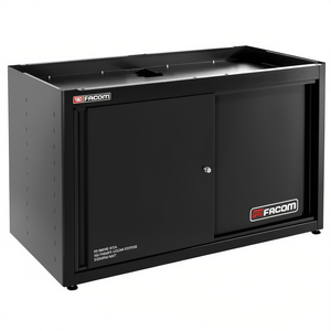 Armoire à outils Facom noire à double base avec 2 portes - Product Image 2