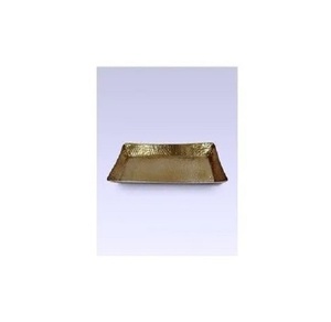 Bandeja de servicio de jardín al mejor precio con mango de metal Bandeja de comedor simple única Proveedor de metal galvanizado - Product Image 3