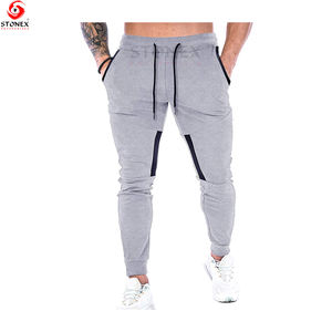 กางเกงวอร์มเข้ารูปสำหรับผู้ชายกางเกงวิ่งออกกำลังกายเล่นยิมแบบกำหนดเอง - Product Image 1