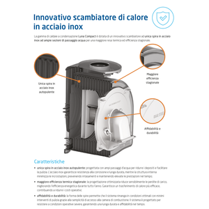 Calentador de Gas de Condensación Baxi Luna Compact de 24 kW ErP, Disponible en Metano o GLP - Product Image 4