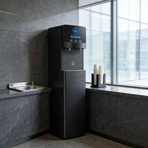 <span class=keywords><strong>Distributeur</strong></span> <span class=keywords><strong>d</strong></span>'<span class=keywords><strong>eau</strong></span> autonome <span class=keywords><strong>avec</strong></span> purification par osmose inverse (RO) à 5 étapes, réfrigération électronique et fonctions <span class=keywords><strong>eau</strong></span> chaude et froide pour la maison - Product Image 3