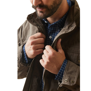 Chaqueta Cortavientos Impermeable con Recubrimiento Personalizado, Logotipo Frontal, Capucha, Ropa de Exterior para Hombre, Primavera, Otoño, Invierno, Mejor Precio - Product Image 4