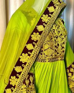 Traditionnel ethnique Vintage Kuchi robe Afghan/Pakistan fête porter multicolore Kochi robe 3062 musulman vêtements accessoire - Product Image 5