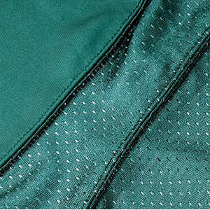 Camiseta de fútbol americano de último diseño para hombre, camiseta de poliéster con ajuste cuadrado, ropa de calle transpirable corta, malla de gran tamaño - Product Image 5