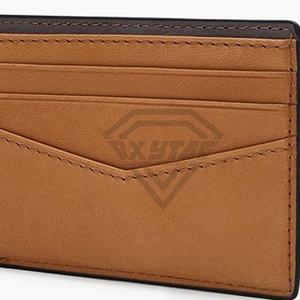 ที่ใส่บัตรเครดิตกระเป๋าหนังธุรกิจสำหรับผู้ชายกระเป๋าเงินหนังสำหรับเดินทางของขวัญแฟชั่นพิมพ์โลโก้สไตล์สำหรับผู้ชายบริการ OEM - Product Image 4