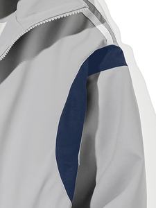 Ensemble veste coupe-vent et jogging imprimé uni, respirant, séchage rapide, unisexe, longueur genou, nylon, tenue de printemps/automne tendance - Product Image 2