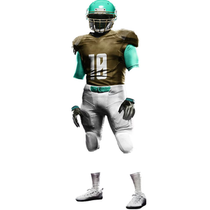 Maillots de football américain conçus sur mesure avec option d'impression pour les uniformes d'équipe en tissu doux pour les sports et les jours de match - Product Image 5