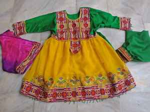 Professional Manufacturer Breathable Afghani Clothes <b>Dresses</b> Kuchi Tribal Ethnic Afghan Traditional <b>Dress</b> <b>for</b> Kids - Product Image 3