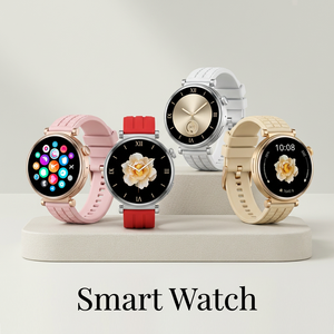 Montre connectée mini Z01 pour femme, écran AMOLED 1,27 pouces, étanche IP67, NFC, suivi de santé, réponse aux appels, pour le sport - Product Image 4