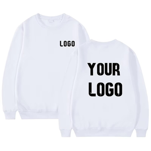 Customisable Sweatshirt <b>Top</b> Crew Neck Pullover <b>Personalised</b> Hooded Sweatshirt for Your Brand Casual Custom logo sweatshirts - Product Image 1