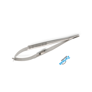 Porte-aiguilles Castroviejo en acier inoxydable de haute qualité, 15 cm droit avec verrouillage, instruments chirurgicaux - Product Image 3