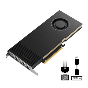 Высокопроизводительная графическая карта RTX A4000 16 ГБ GDDR6 для рабочих станций, для вычислений в области ИИ, рендеринга и 3D-дизайна - Product Image 4