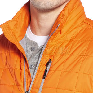 Chaqueta de Invierno para Hombre, Nuevo Diseño, Acolchada, con Cuello Alto, Logotipo Frontal, Manga Larga, con Capucha, Nailon/Poliéster - Product Image 5