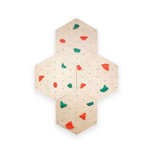 ลูกปิ๊กเกอร์หินหกเหลี่ยมสำหรับเด็ก1คนสำหรับใช้ในบ้านกำแพงสำหรับปีน - Product Image 1