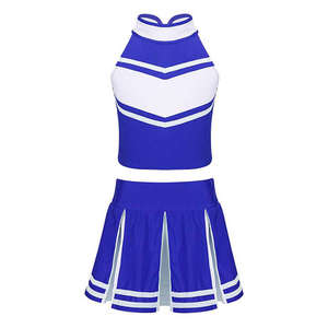 Uniformes de cheerleading de compétition pour femmes, ensembles de cheerleading personnalisés en couleur, fabriqués au Pakistan - Product Image 6