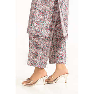 กางเกงขายาวผู้หญิงผ้าชีฟองพิมพ์ลายระบายอากาศได้ดี หลายฟังก์ชั่น เอวสูงปานกลาง ทรงคาร์โก้ จั๊มพ์สูทแบบยับๆ มีตัวเลือกแบบกางเกงสเวตแพนท์ - Product Image 2