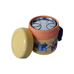 Portador de almuerzo interior de acero inoxidable, contenedor de comida fácil de llevar de alta calidad, fiambreras coloridas personalizables a buen precio - Product Image 2