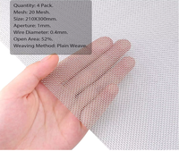 Grillage en fil d'acier inoxydable 304 de haute qualité, tissage uni, haute transparence, moustiquaire pour fenêtres, tamis, antirouille