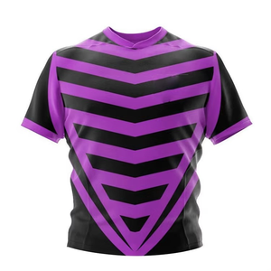 Conjunto de Camiseta y Pantalones Cortos de Rugby Personalizados, Uniforme de Equipo de Rugby con Sublimación Completa, Kit Transpirable de Secado Rápido, OEM - Product Image 4