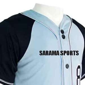 ชุดเบสบอลทีมแบบกำหนดเอง ไซส์พลัส 100% โพลีเอสเตอร์ พร้อมชื่อและหมายเลข ชุดเบสบอลราคาถูก จำหน่ายจำนวนมาก - Product Image 3