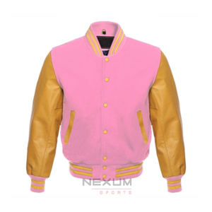 2025 venta al por mayor logotipo personalizado bordado béisbol prendas de vestir mangas de cuero ropa de calle Lisa Letterman para hombres mujeres chaquetas universitarias - Product Image 2