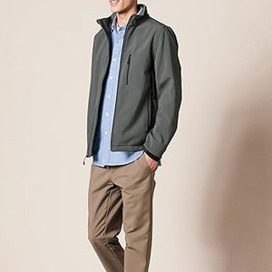 Fabricant de vêtements personnalisé hiver lavé solide béquille avant coupe-vent séchage rapide respirant imperméable écologique extérieur - Product Image 5